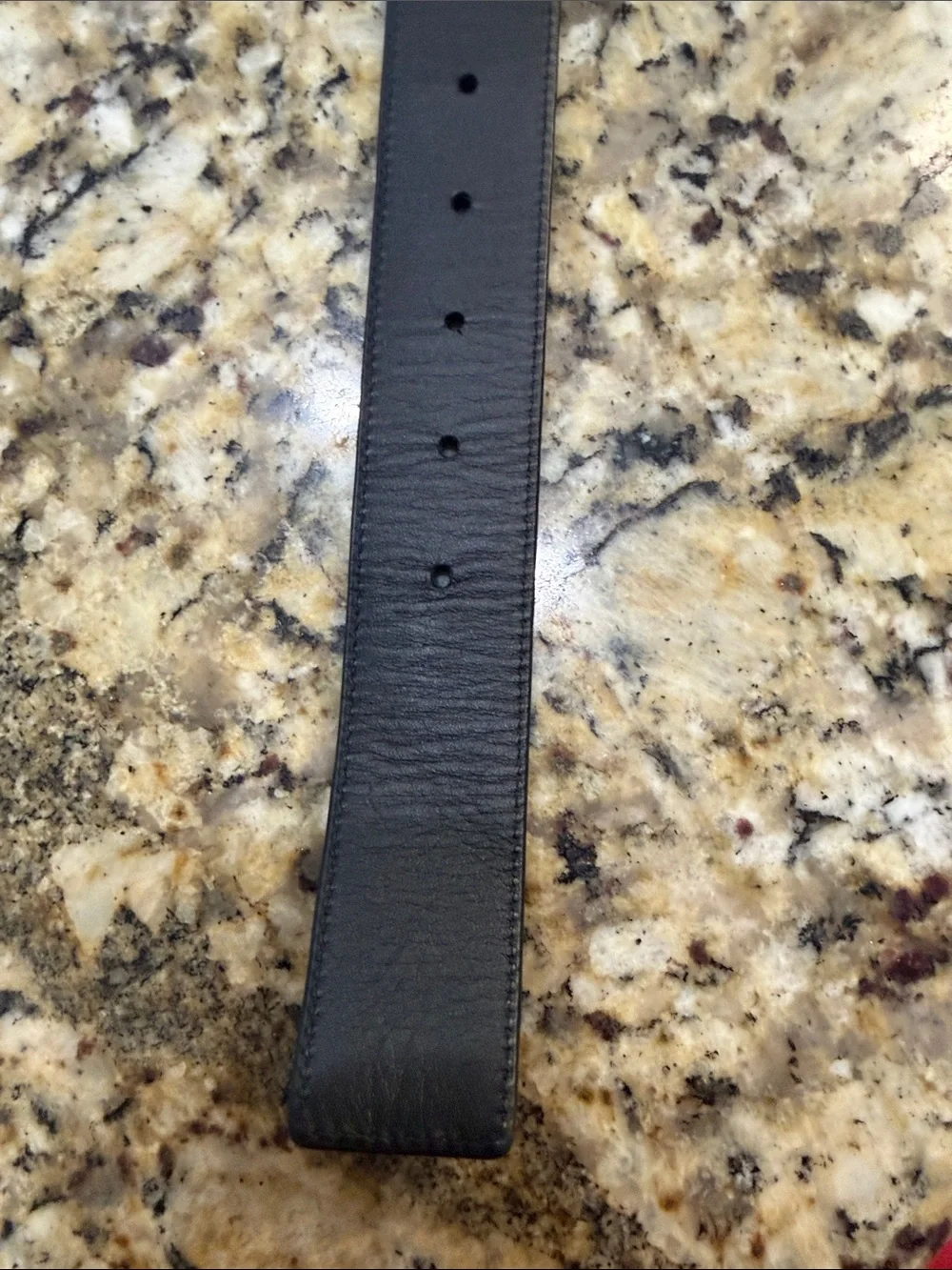 Bottega Veneta Black Leather Belt with Silver Buckle